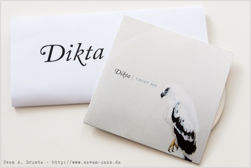 Dikta - Trust Me - CD Cover (Artwork by Heimir Björgúlfsson, Design by Ragnar Helgi Ólafsson)Dikta - Trust Me - CD Cover (Artwork by Heimir Björgúlfsson, Design by Ragnar Helgi Ólafsson)